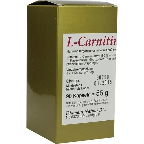 l-carnitin injektion kaufen deutschland L-Carnitin 1 X 1 pro Tag (90 St) ab 39,56€ online kaufen