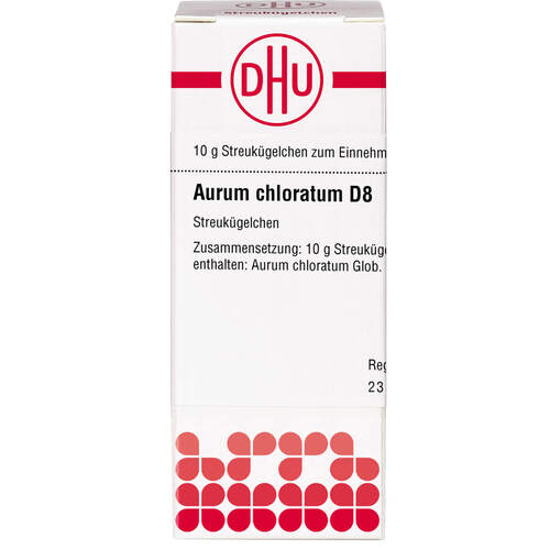 AURUM CHLORATUM D 8, 10 G, Dhu-Arzneimittel GmbH & Co. KG