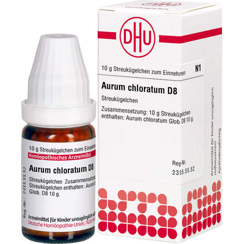 AURUM CHLORATUM D 8, 10 G, Dhu-Arzneimittel GmbH & Co. KG