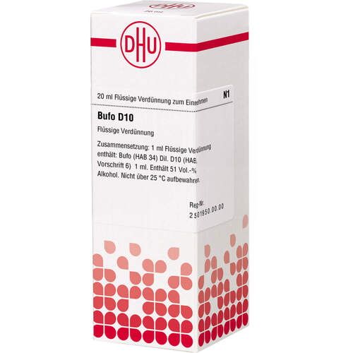 BUFO D10, 20 ml, Dhu-Arzneimittel GmbH & Co. KG