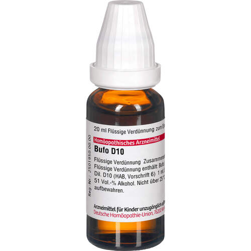 BUFO D10, 20 ML, Dhu-Arzneimittel GmbH & Co. KG