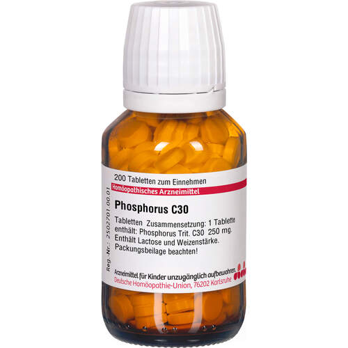 PHOSPHORUS C 30 Tabletten, 200 Stk., DHU-Arzneimittel GmbH & Co. KG