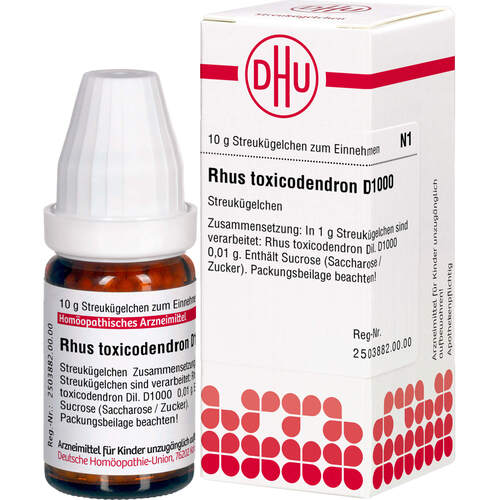 RHUS TOX D1000, 10 G, Dhu-Arzneimittel GmbH & Co. KG