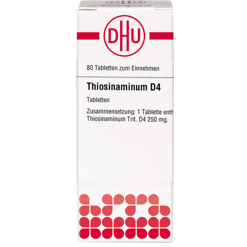 THIOSINAMINUM D 4 Tabletten, 80 Stk., DHU-Arzneimittel GmbH & Co. KG