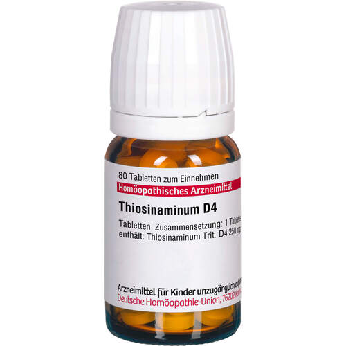 THIOSINAMINUM D 4 Tabletten, 80 Stk., DHU-Arzneimittel GmbH & Co. KG