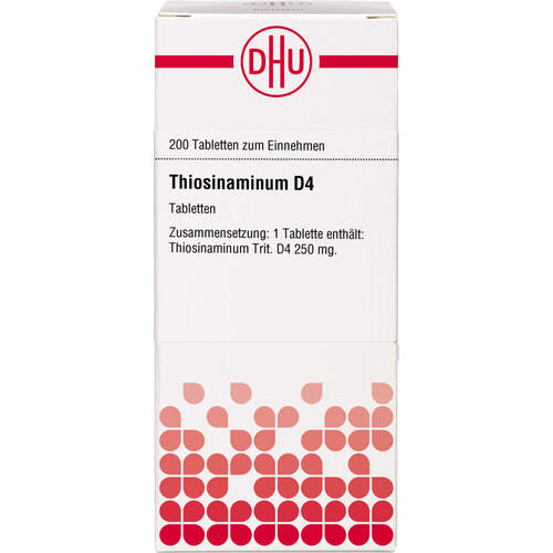 THIOSINAMINUM D 4 Tabletten, 200 Stk., DHU-Arzneimittel GmbH & Co. KG