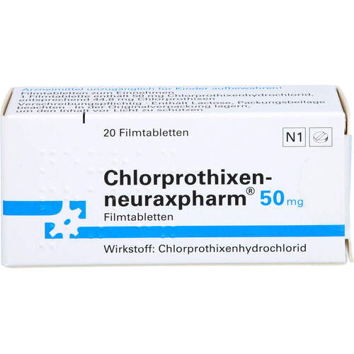 Chlorprothixen-neuraxpharm 50mg, 20 ST, neuraxpharm Arzneimittel GmbH