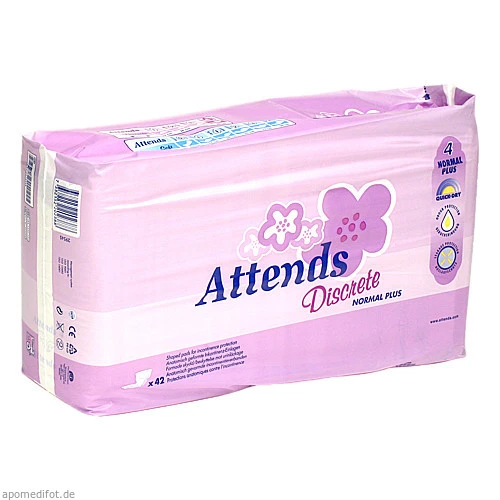 Attends Ultra Care Vorlage discrete 4 Normal Plus, 1x42 Stk., Attends GmbH