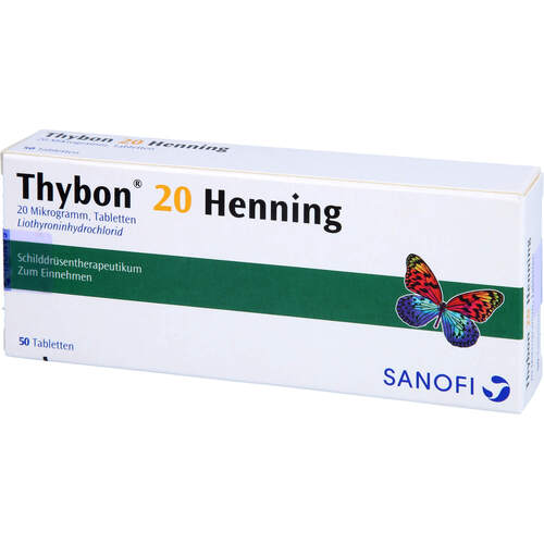 THYBON 20 HENNING, 50 ST, Sanofi-Aventis Deutschland GmbH