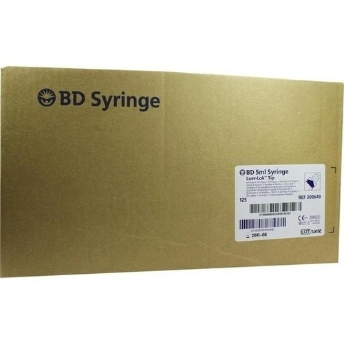 BD PLASTIPAK LUERLOK ZENTR, 125x5 ml, Becton Dickinson GmbH