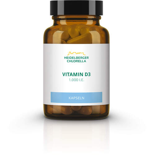 Vitamin D3, 60 Stk., Heidelberger Chlorella GmbH
