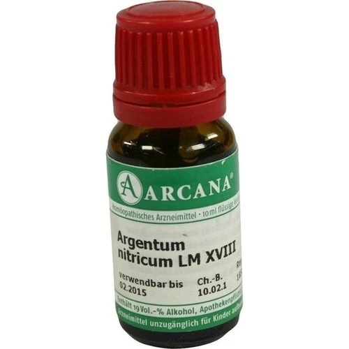 ARGENTUM NITRIC LM 18, 10 ML,  ARCANA Dr. Sewerin GmbH & Co. KG 