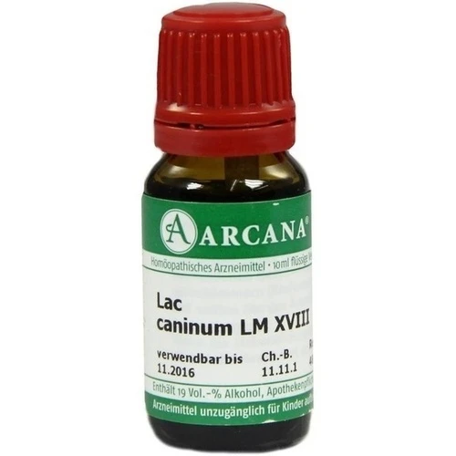 LAC CANINUM LM 18, 10 ml, ARCANA Dr. Sewerin GmbH & Co. KG
