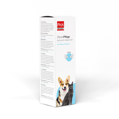 PHA OhrenPflege für Hunde, 100 ml, PetVet GmbH