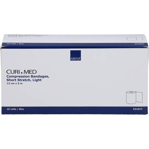 Kompressionsbinden Kurzzug 5mx12cm, 10 Stk., Abena GmbH