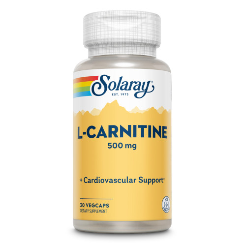 L-Carnitin 500mg Solaray, 30 Stk., Supplementa GmbH
