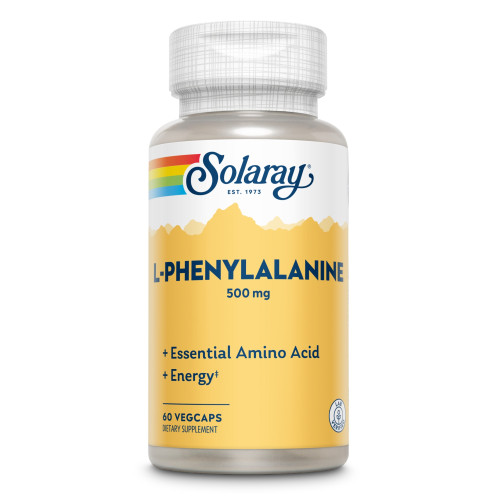 L-Phenylalanin 500mg Solaray, 60 Stk., Supplementa GmbH