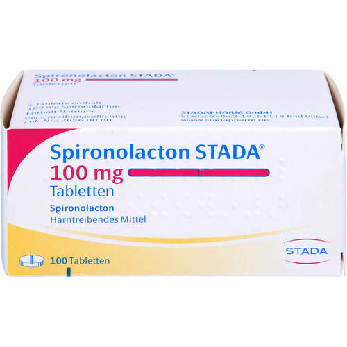 Spironolacton STADA 100mg Tabletten, 100 Stk., STADAPHARM GmbH