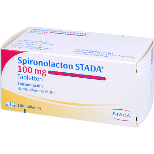 Spironolacton STADA 100mg Tabletten, 100 Stk., STADAPHARM GmbH