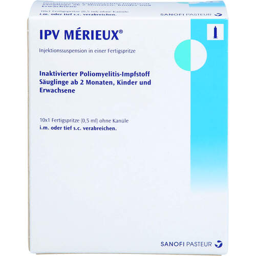 IPV Merieux Fer o Kan&uuml;le, 10x1 Stk., Sanofi-Aventis Deutschland GmbH