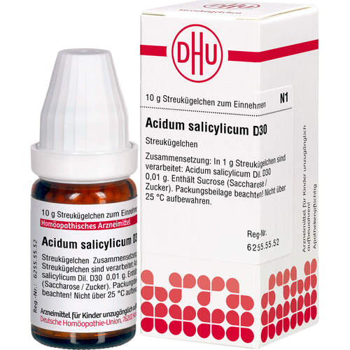ACIDUM SALICYL D30, 10 g, Dhu-Arzneimittel GmbH & Co. KG