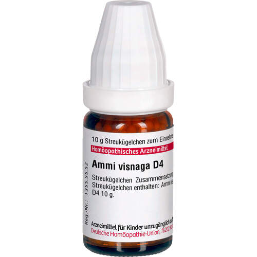 AMMI VISNAGA D 4, 10 g, Dhu-Arzneimittel GmbH & Co. KG AMMI VISNAGA D 4, 10 g, Dhu-Arzneimittel GmbH & Co. KG