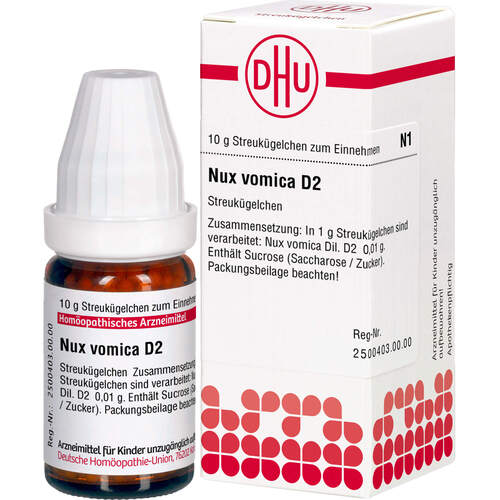 NUX VOMICA D 2, 10 g, Dhu-Arzneimittel GmbH & Co. KG
