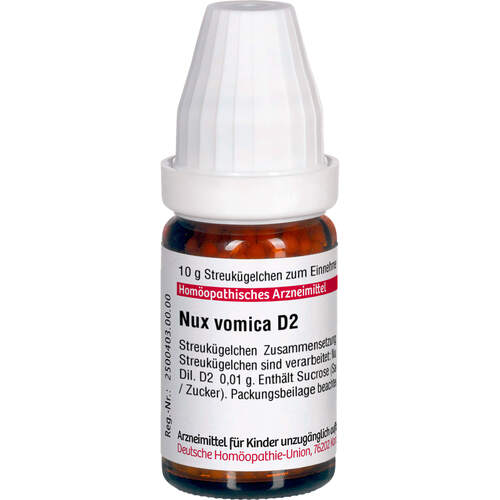 NUX VOMICA D 2, 10 g, Dhu-Arzneimittel GmbH & Co. KG