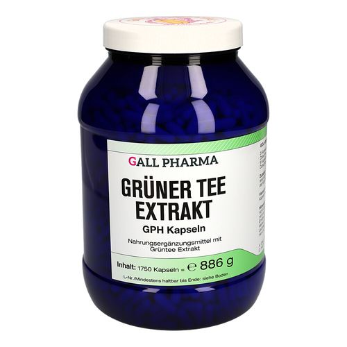 Grüntee Extrakt GPH Kapseln, 1750 Stk., Hecht-Pharma GmbH