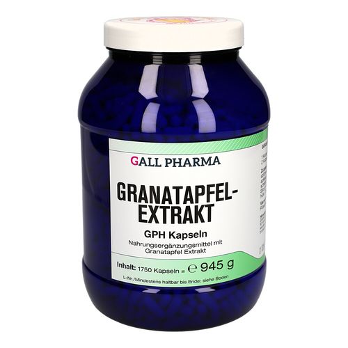 Granatapfelextrakt GPH Kapseln, 1750 Stk., Hecht-Pharma GmbH