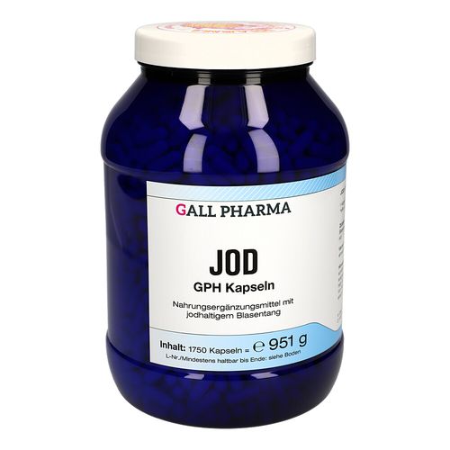 Jod GPH Kapseln, 1750 Stk., Hecht-Pharma GmbH