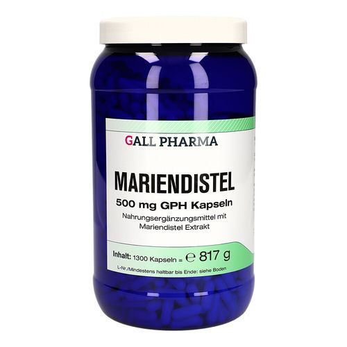 Mariendistel 500 mg GPH Kapseln, 1300 Stk., Hecht-Pharma GmbH
