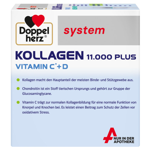 Doppelherz Kollagen 11000 Plus system, 30x25 ml, Queisser Pharma GmbH & Co. KG