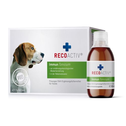 Recoactiv Immun Tonicum f&uuml;r Hunde Kurpackung, 3x90 ml, Recovet GmbH