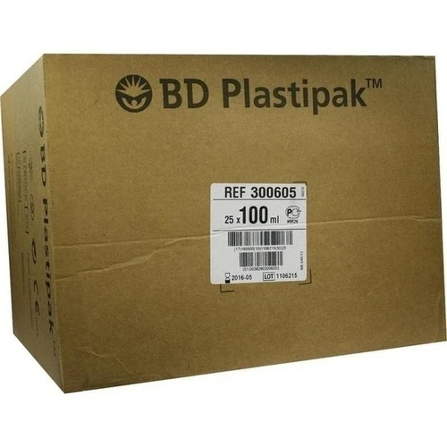 BD Plastipak W+B 100ml m Katheteransatz, 25 Stk., Becton Dickinson GmbH
