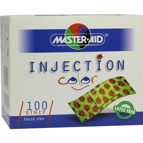 INJECTION strip color 39x18mm Kinderpfl.Master-Aid, 100 ST, Trusetal Verbandstoffwerk GmbH