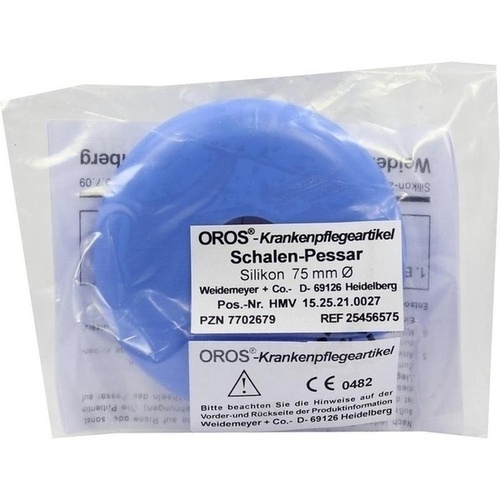Schalenpessar aus Silicon 75mm, 1 Stk., WEIDEMEYER + Co.