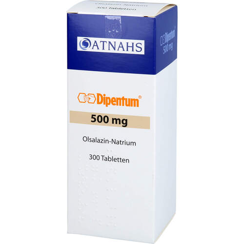 Dipentum 500mg, 300 ST, Atnahs Pharma Netherlands B.V.