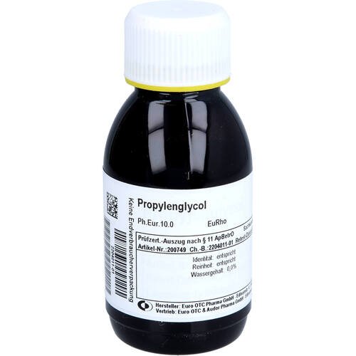 PROPYLENGLYCOL flüssig, 100 g, Euro OTC & Audor Pharma GmbH