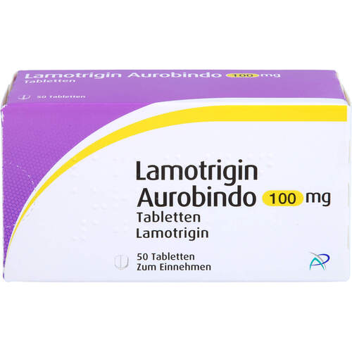 LAMOTRIGIN AUROBINDO 100MG TABLETTEN, 50 Stk., PUREN Pharma GmbH & Co. KG