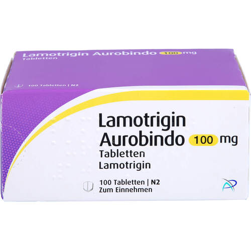 LAMOTRIGIN AUROBINDO 100MG TABLETTEN, 100 Stk., PUREN Pharma GmbH & Co. KG