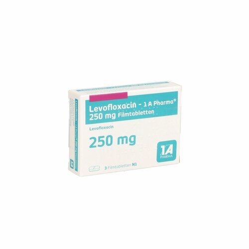 Levofloxacin - 1 A Pharma 250 mg Filmtabletten, 3 ST, 1 A Pharma GmbH