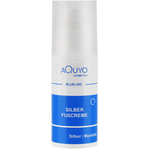 Blueline Silber Fußcreme, 100 ml, Aquyo Cosmetics