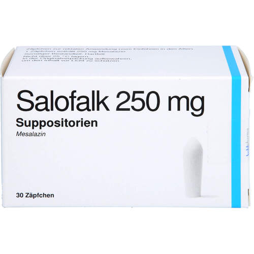 SALOFALK 250 mg Suppositorien, 30 Stk., kohlpharma GmbH