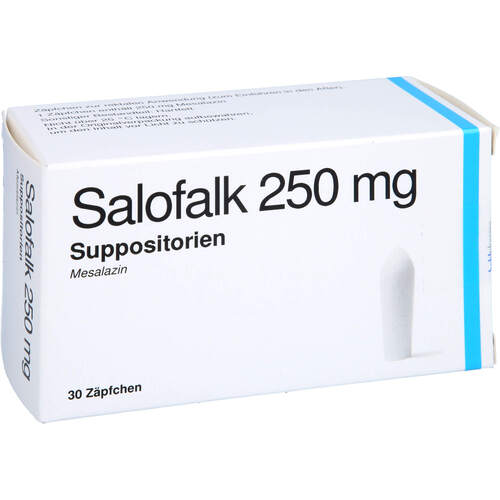 SALOFALK 250 mg Suppositorien, 30 Stk., kohlpharma GmbH