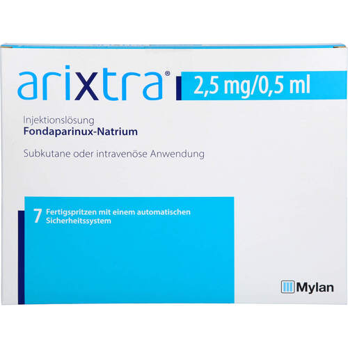 Arixtra 2.5mg/0.5ml Fertigspr., 7x0,5 ml, CC Pharma GmbH
