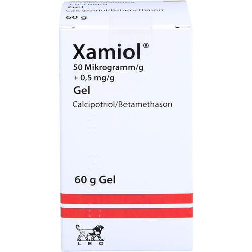 XAMIOL 50 Mikrogramm/g+0,5 mg/g Gel, 60 g, Orifarm GmbH