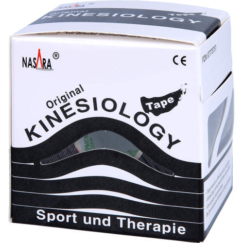 Kinesiologie Tape 5cmx5m schwarz, 1 Stk., R&ouml;mer-Pharma GmbH