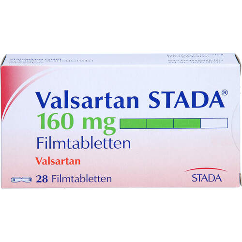 Valsartan STADA 160mg Filmtabletten, 28 Stk., STADAPHARM GmbH