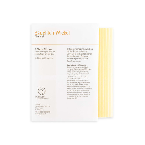 B&auml;uchleinwickel K&uuml;mmel 0.5%, 6 Stk., Wachswerk Dirk Otto e.K.